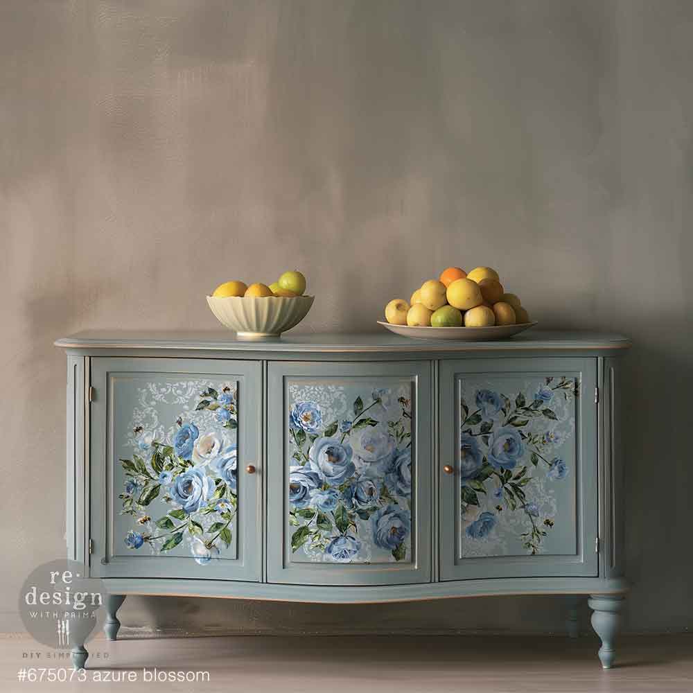 Azure Blossom - Decor Transfers - Image 2