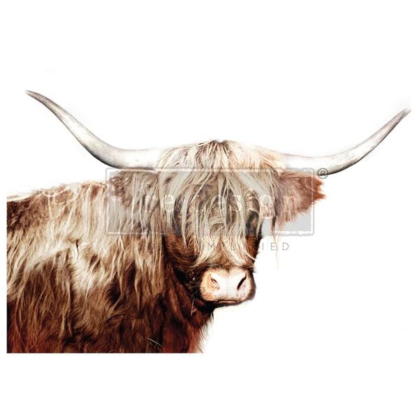 Majestic Moo Decoupage Paper