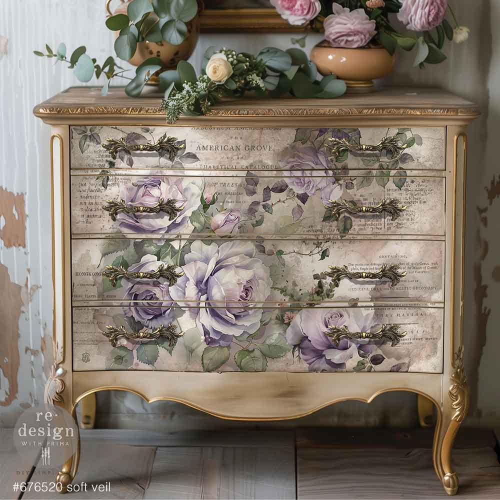 Soft Veil - Double Delight Decoupage Paper Set - Image 2
