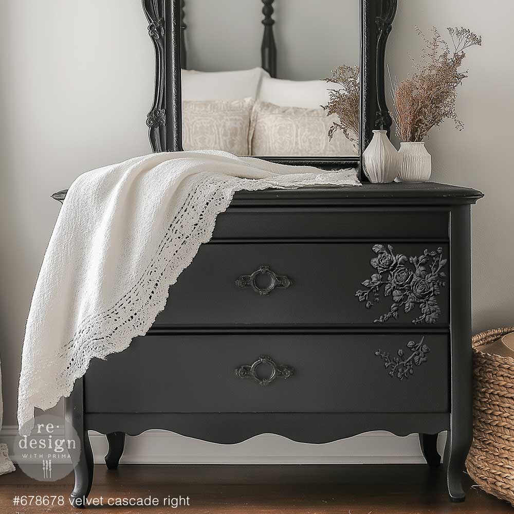 Velvet Cascade Right - Decor Poly - Image 2