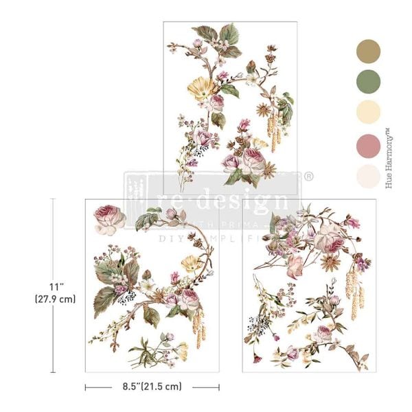 Rosette Royale Middy Transfer