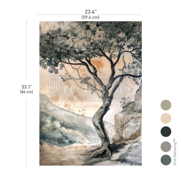 Timeless Timber A1 Decoupage Fiber