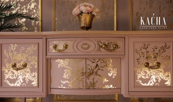 *NEW Kacha Églantine Elegance Gold Foil Transfer