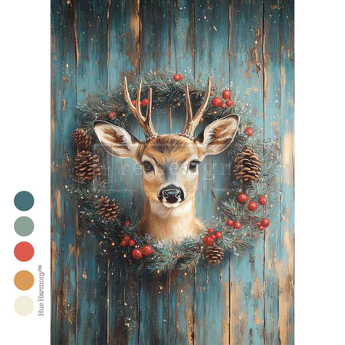 Jingle Jungle A4 Decoupage