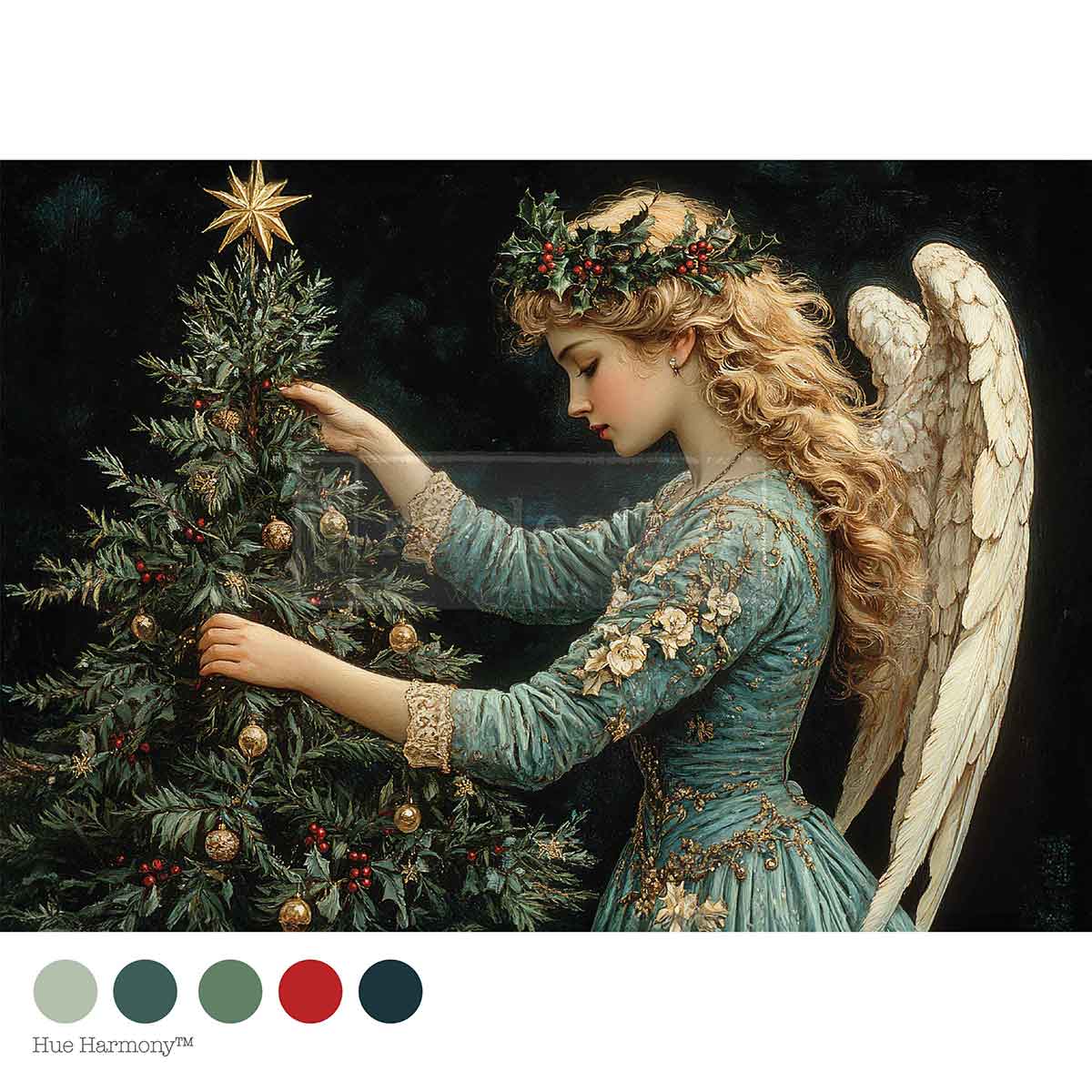 Merry & Majestic A4 Decoupage
