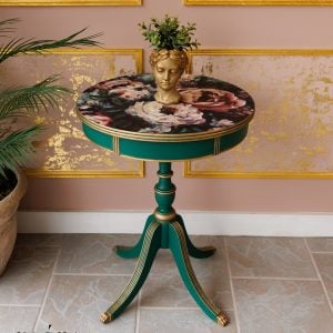 Green Side Table