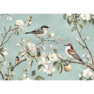 Whispering Wings A3 Decoupage Fiber 1 sheet