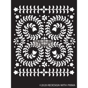 Elegant Vine – 9″x13.5″, 0.8mm Redesign Decor Stencils