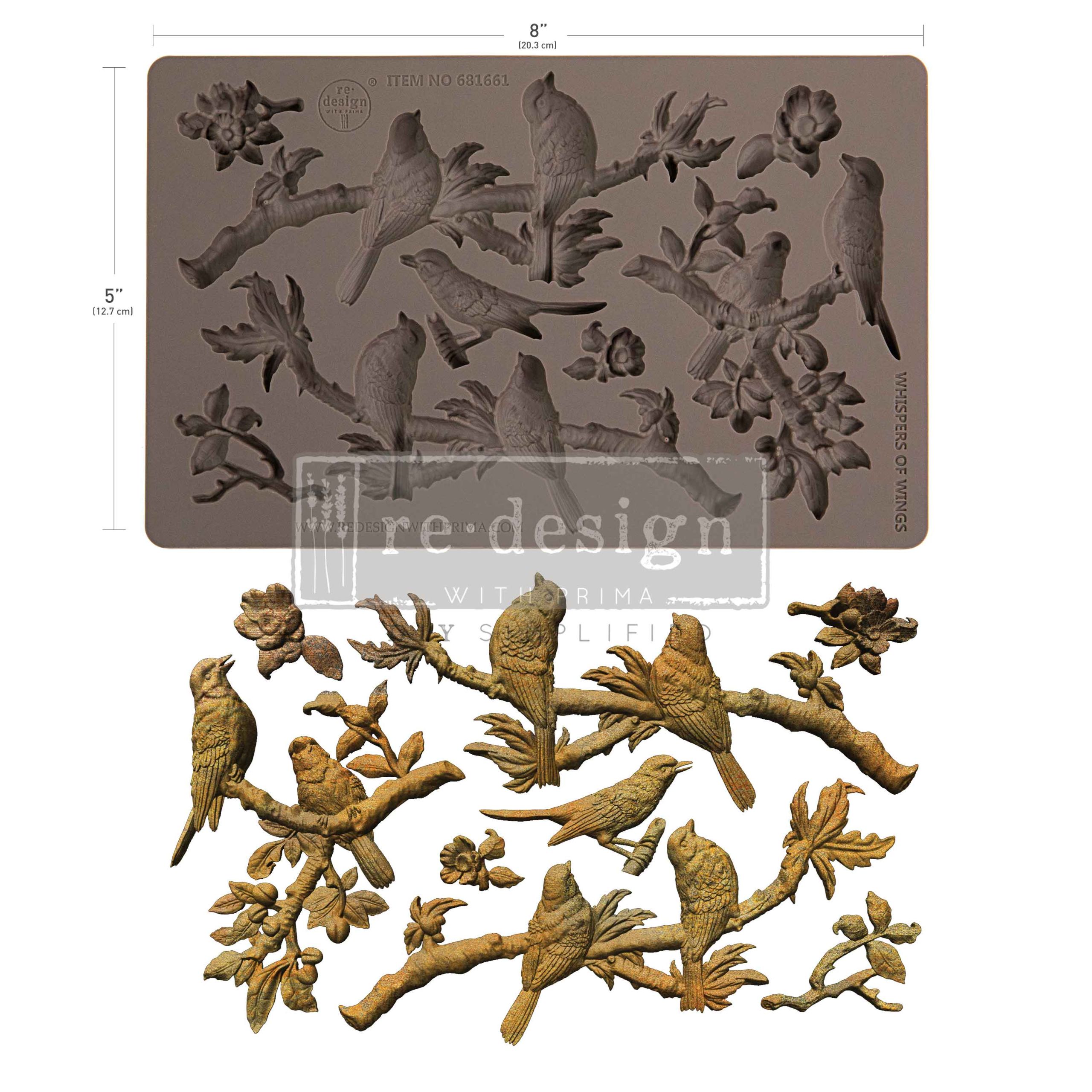 Whispers Of Wings - Decor Mould