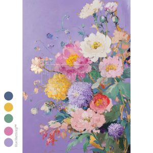 Lilac Serenade - A3 Decoupage Fiber