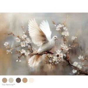 *NEW* Kacha Alabaster Grace - A1 Decoupage Fiber