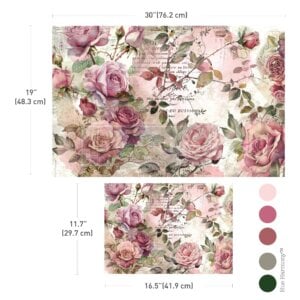 Dusty Velvet Mauve - Double Delight Decoupage Paper Set
