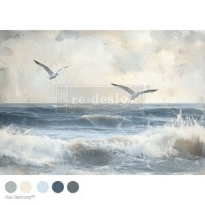 Echoes on the Water - Decoupage Decor Tissue Paper