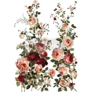 Scarlet Embrace Decor Transfer
