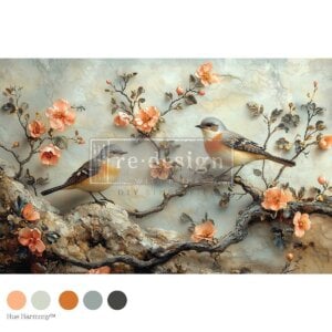 Amber Echoes - Decoupage Decor Tissue Paper