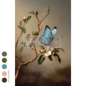 Cerulean Soliloquy - Decoupage Decor Tissue Paper