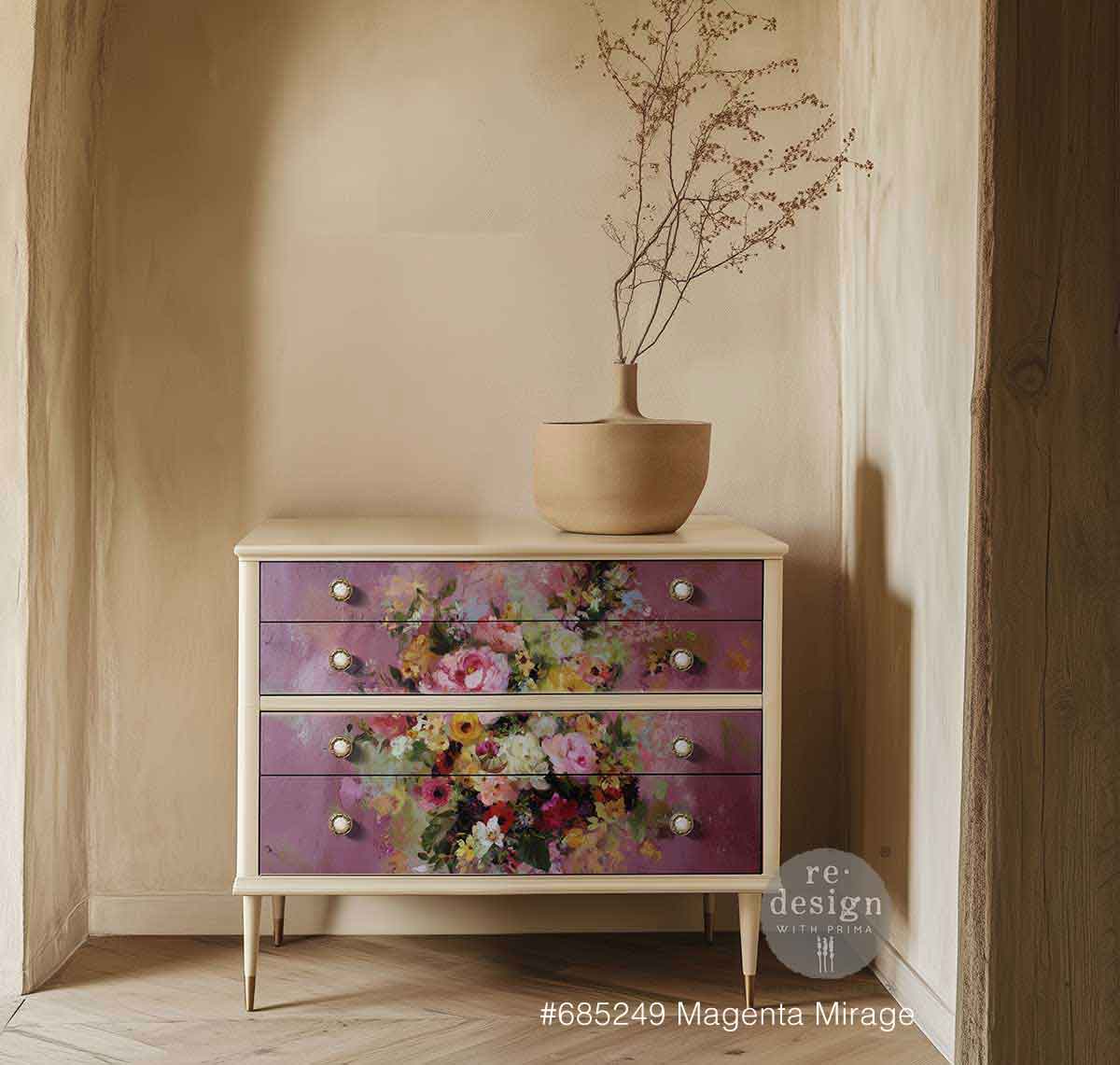 Magenta Mirage - Decoupage Decor Tissue Paper - Image 2