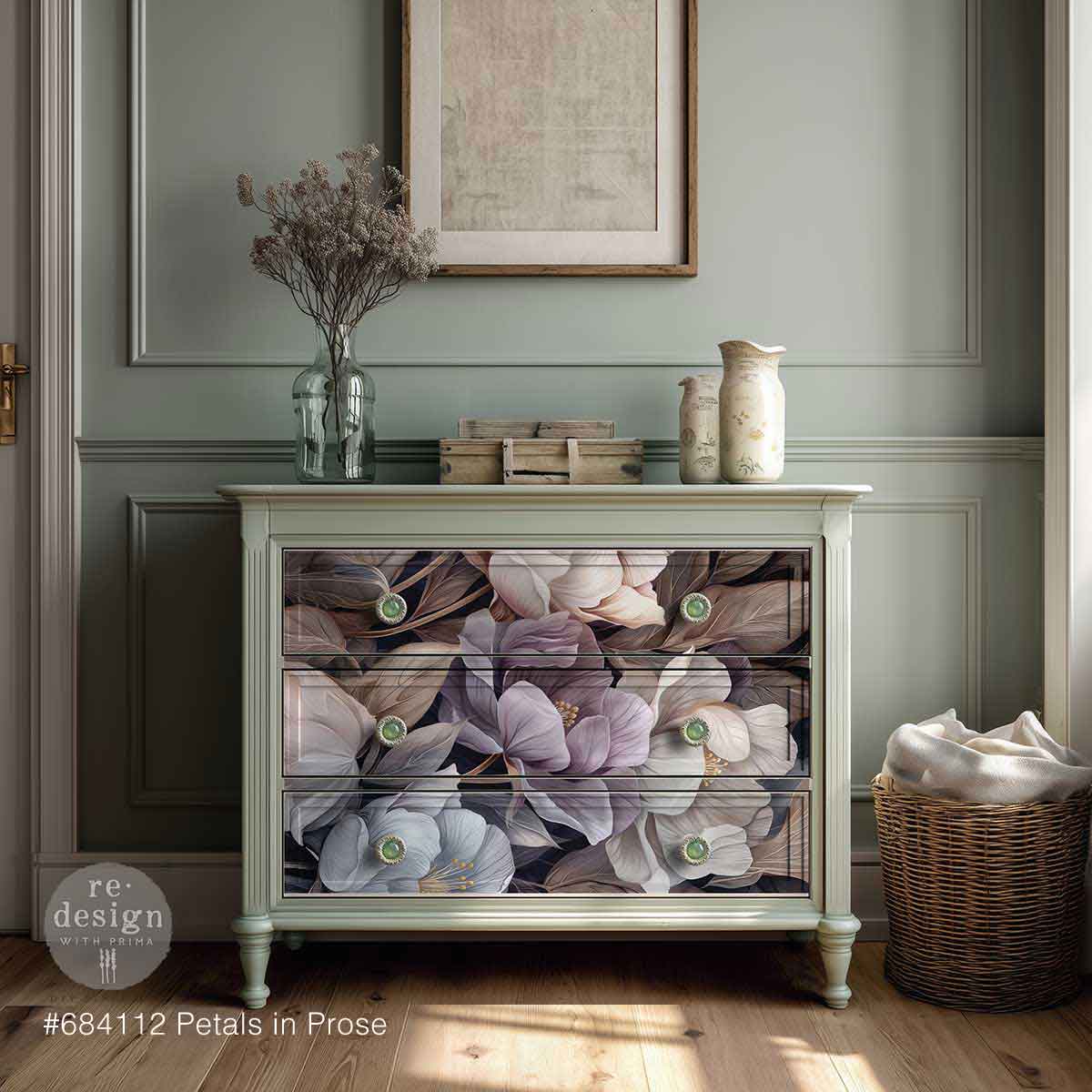 Petals In Prose - Decoupage Decor Tissue Paper - Image 2