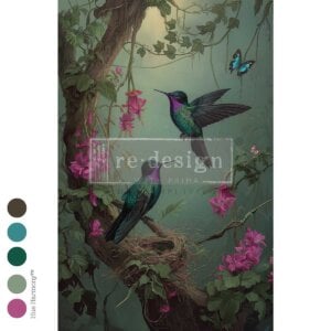 The Iridescent Interval - Decoupage Decor Tissue Paper