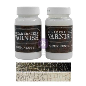 Clear Crackle Varnish Set