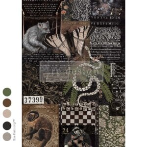 Serpent's Gambit - A1 Decoupage Fiber