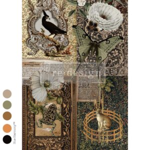 The Secret Conservatory - A1 Decoupage Fiber